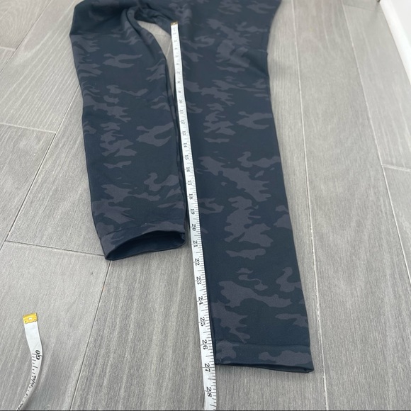 SPANX Look at Me Now Seamless High Waisted Leggings Black Camo Camouflage XL - Picture 16 of 16
